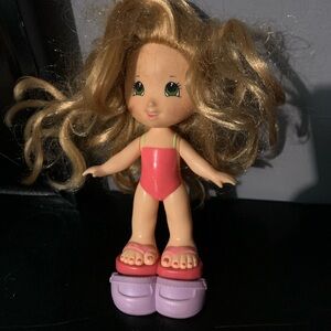 Vintage Fisher Price Snap n Style Keri Doll With Extra Sandals